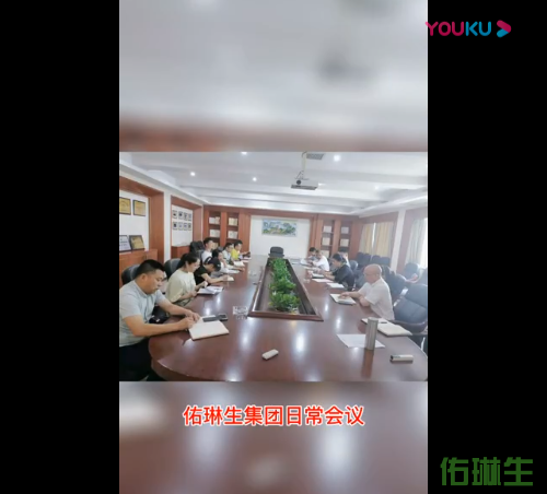 佑琳生集团员工交流会议